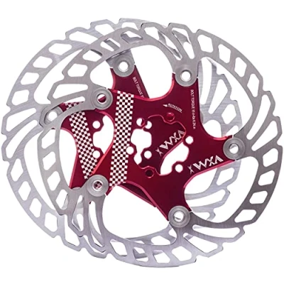 Bild av YBEKI Högpresterande flytande bromsskiva 140203 mm kirurgiskt stål SUS420J2 + kärna 7075 T6 Shimano/SRAM kompatibel (ATV/landsvägscykel) termisk avledning 30% NF EN 14766 certifierad
