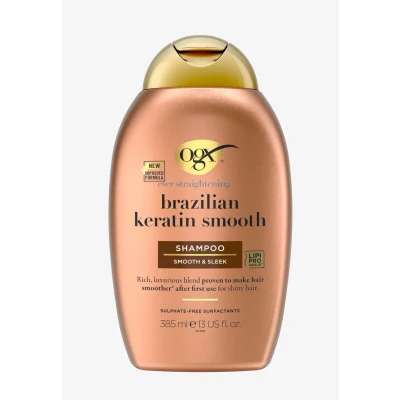 Bild av OGX EVER Straight Brazilian Keratin Therapy Shampoo Schampo, Storlek: 385 ml,
