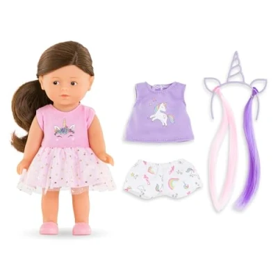 Bild av Corolle Mina Mini Corollines, Romy Unicorn box, 20 cm, från 3 år, 9000240140
