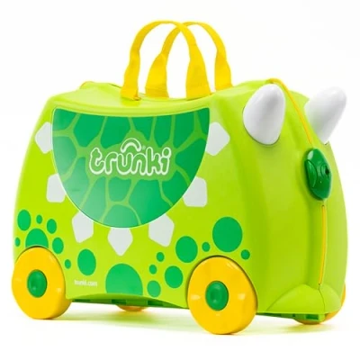 Bild av Trunki Trolley barnväska, Trunkisaurus Rex (grön), 46 cm, barnbagage
