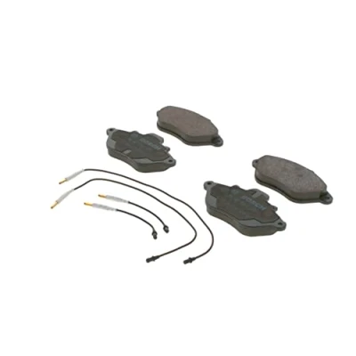 Bild av BOSCH 0 986 460 950 Jeu de plaquettes frein Low Metallic contact signal d&#039;usure inclus avec tôle anti bruit, instructions montage