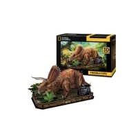 Bild av Cubic Fun 3D Puzzle National Geographic Triceratop pusselspel