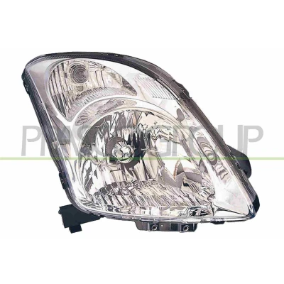 Bild av PRASCO SZ0344803 Phares droit H4 chrome sans commande pour correcteur de site projecteur SUZUKI: SWIFT 3