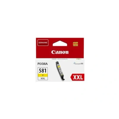 Bild av Canon CLI 581 XXL bläcktank Y gul, mycket lång räckvidd 11,7 ml för PIXMA bläckstråleskrivare ORIGINAL