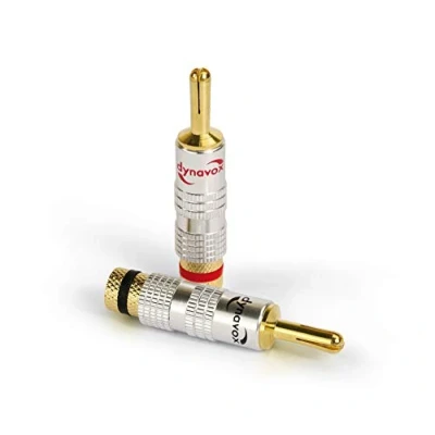 Bild av Dynavox Banana Plug Connector Expandable Tip 2 Pair