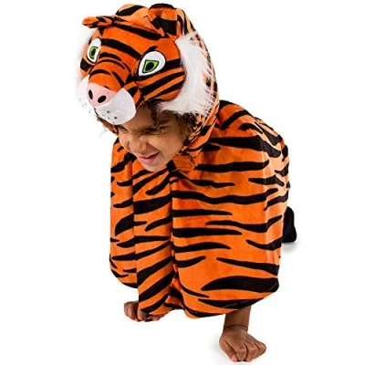 Bild av PRETEND TO BEE Tiger Cape maskeraddräkt för barn, 3 7 år