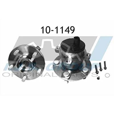 Bild av IJS GROUP 10 1149 Hjullagersats Bakaxel med inbyggd ABS sensor 136mm FORD: Focus 2 Kombi, 2, C Max