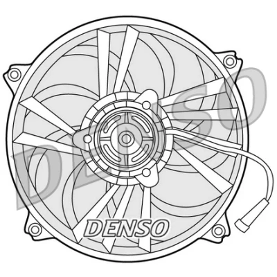 Bild av Fläkt, kylare Denso DER21014