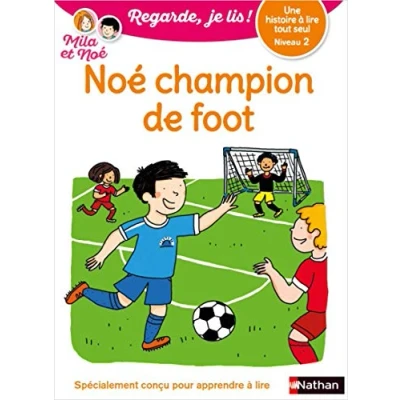 Bild av Regarde, je lis Noé champion de foot Lecture CP Niveau 2 (08)
