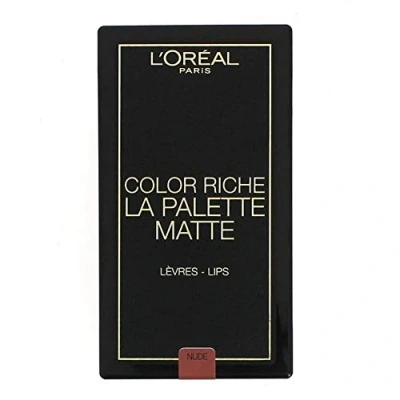 Bild av L&#039;Oreal Paris Color Riche La Palette Matte 6 Colour Lip Kit Nude