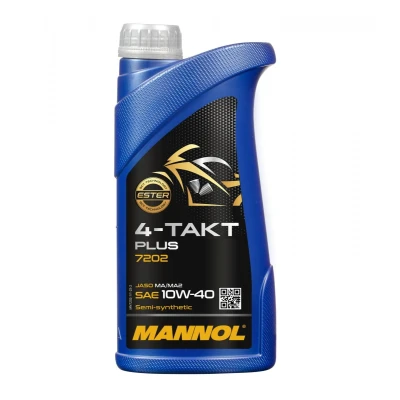 Bild av Mannol 4 Takt Plus 10W 40 1I Huile moteur MN7202 1