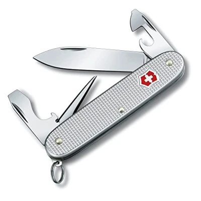 Bild av Victorinox fickkniv Pioneer Alox (8 funktioner, stick syl brotsch, blad, konservöppnare, kapsylöppnare) silver