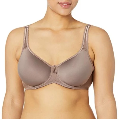 Bild av Wacoal Dam plus size basic skönhet full figur kontur BH, Djup brungrå, 80D