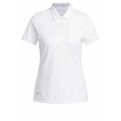 Bild av adidas Kvinnor Women&#039;s Solid Performance Short Sleeve Polo Shirt, white, XS