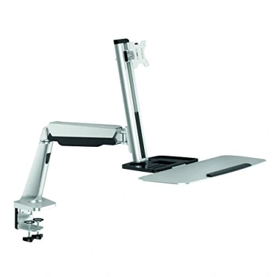 Bild av LogiLink BP0040 sitt /ståarbetsplats, bildskärm skrivbordsfäste 3381,3 cm (1332 tum) silver