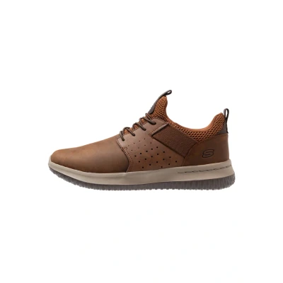 Bild av Skechers Delson Axton För män Träningsskor Trainers, Brown Cdb, 45 EU
