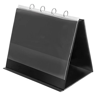 Bild av VELOFLEX 4132280 Tabell blädderblock, Svart, A3