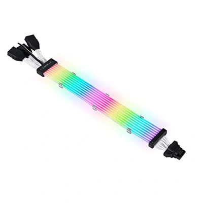 Bild av LIAN LI Strimer Plus V2 12VHPWR 3X 8 zu 16 Pin Verlängerung 335 mm, LED Bahnen