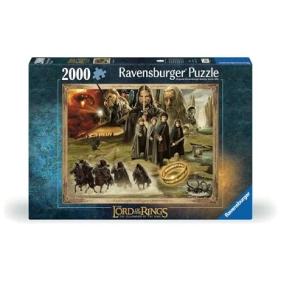 Bild av Ravensburger pussel 16927 LOTR: the Fellowship of Ring 2000 bitar Sagan om ringarna, för vuxna och barn från 14 år