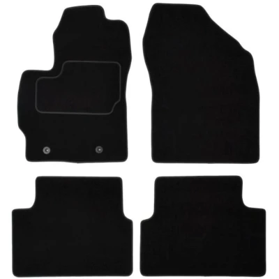 Bild av MAMMOOTH A041 TOY10 PRM 01 Ensemble de tapis sol Textile avant et arrière 4 noir Sur mesure TOYOTA: Auris 5 portes