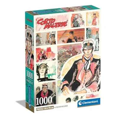 Bild av Clementoni Pussel Corto Maltese 1000 Bitar För Vuxnas 14 99 år, 39807