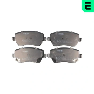 Bild av OPTIMAL BP 12567 Jeu de plaquettes frein Essieu avant avec indicateur d&#039;usure NISSAN: Micra 4, Note II 5 portes, IV 3/5 portes