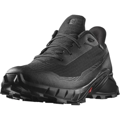Bild av Salomon Alphacross 5 GTX Hikingskor, Storlek: 38 2/3, Black/ebony Konstmaterial/textil