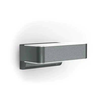 Bild av Steinel utomhuslampa L 800 C antracit, LED downlight, utan sensor, väggmonterad, nätverkbar via Bluetooth app, varmvit