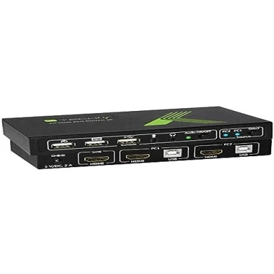Bild av IC INTRACOM techly 2x1 USB HDMI KVM Switch 4Kx2K