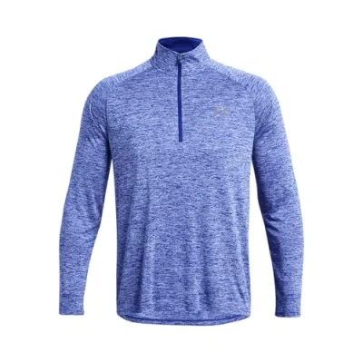 Bild av Under Armour herr Tröja Ua Tech 2.0 1/2 Zip, Kunglig, 3XL