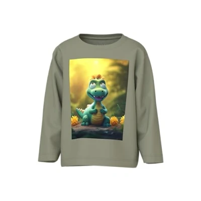 Bild av Name it mini pojkar Nmmvoto Ls Nreg Top, Te, 110