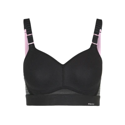 Bild av triaction by Triumph Hybrid LITE Nonwired Padded Sportbh med mycket stöd, Storlek: 75A, Black