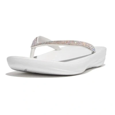 Bild av Fitflop dam Iq到Sparkle Flip Flop, Urban vit, 37 EU