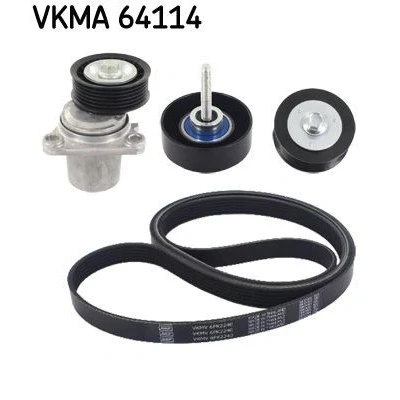 Bild av SKF VKMA 64114 Jeu de courroies trapézoïdales à nervures MAZDA: 6 3/5 portes