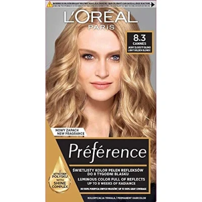 Bild av L&#039;OREAL PARIS 3600010012832 Hårfärg, 8.3 Cannes, 174 ml