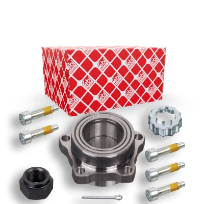 Bild av FEBI BILSTEIN 45348 Kit de roulements roue Essieu avant avec matériel construction 70 Roulement à billes contact oblique FORD: Transit Mk6 Van