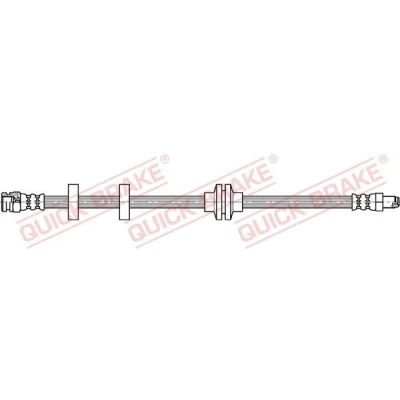 Bild av QUICK BRAKE 32.819 Flexible De Frein 490 M10x1 FIAT: Doblo I Cargo, Break