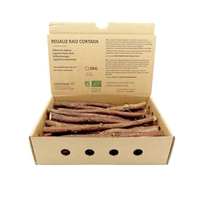 Bild av FRISAFRAN Lakrits från Palo FRESCO HUMEDO Miljövänlig NYSKÖRDAD Paloduz Lakritsrör Stick Lakritsstavar Lakritsrot Direkt producenten 5kg