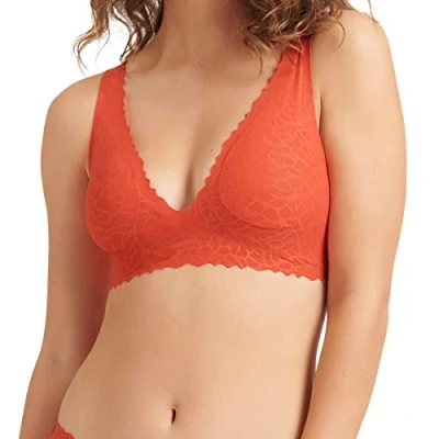 Bild av Sloggi Dam Zero Feel Lace 2.0 Bralette topp, vattenmelon, L