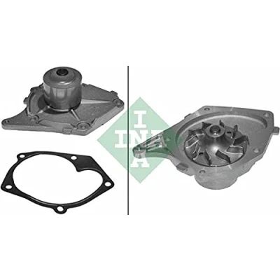 Bild av INA 538 0373 10 Pompe à eau mécanique pour transmission par courroie de distribution RENAULT: CLIO 2, Kangoo I, MEGANE SUZUKI: Jimny SUV