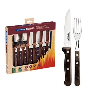 Bild av Tramontina 29899/297 Grillset Ljussvart (8 delar), Flerfärgad