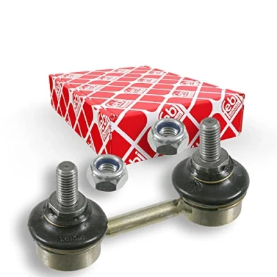 Bild av febi BILSTEIN 10037 Biellette de barre stabilisatrice Essieu arrière gauche, droit 75 M10 x 1,5 Plus avec écrou autobloquant Acier