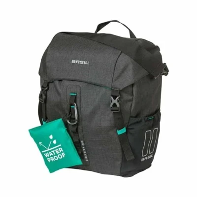 Bild av Basil Discovery 365D, Bak, Cykelväska, Polyester, Svart, 9 l, 5 kg