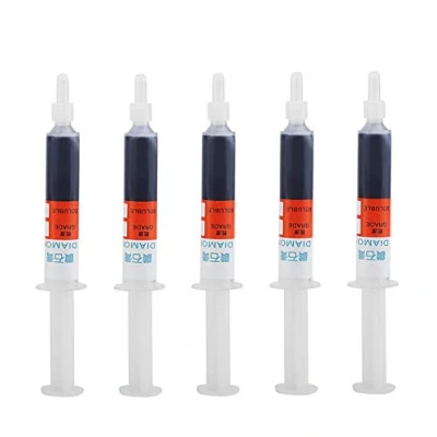 Bild av Akozon 5 st/set Diamond Lapping Paste Polishing Compound Abrasive Slipning Grit (W0.5# 10000)
