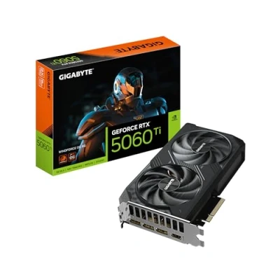 Bild av GIGABYTE GeForce RTX 5060 Ti WindForce 2 OC 8GB GDDR7 RAM Grafikkort