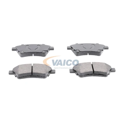 Bild av VAICO V46 0159 Jeu de plaquettes frein Q+, Première Monte Essieu avant contact signal d&#039;usure exclu avec vis d&#039;étrier accessoires