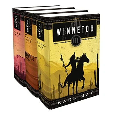 Bild av Winnetou I III (3 Bände): Die Original Bücher zur berühmtesten Figur der Wildwest Literatur. Karl Mays Abenteuergeschichten um den großen Apachen Häuptling und seinen Freund Old Shatterhand
