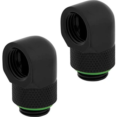 Bild av Corsair Hydro X Series 90 Rotary Adapter Twin Pack Black