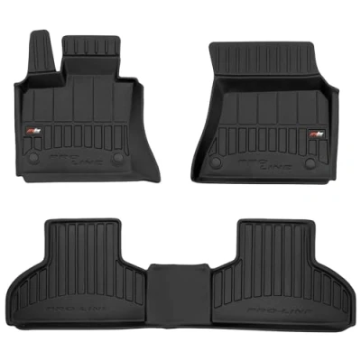 Bild av M MOTOS Bilgummimattor för BMW X5 F15 2013 2018 Förbättra din resekomfort med Anti Slip Mat Car 3D Golvmattor bilgolv i alla väder, skydd mot smuts