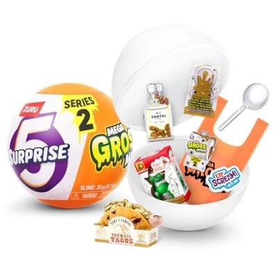 Bild av 5 Minis Surprise Mega Gross Series 2 från ZURU, Mysterium, Samlarobjekt, Mini, Parodi, (1 kapsel)